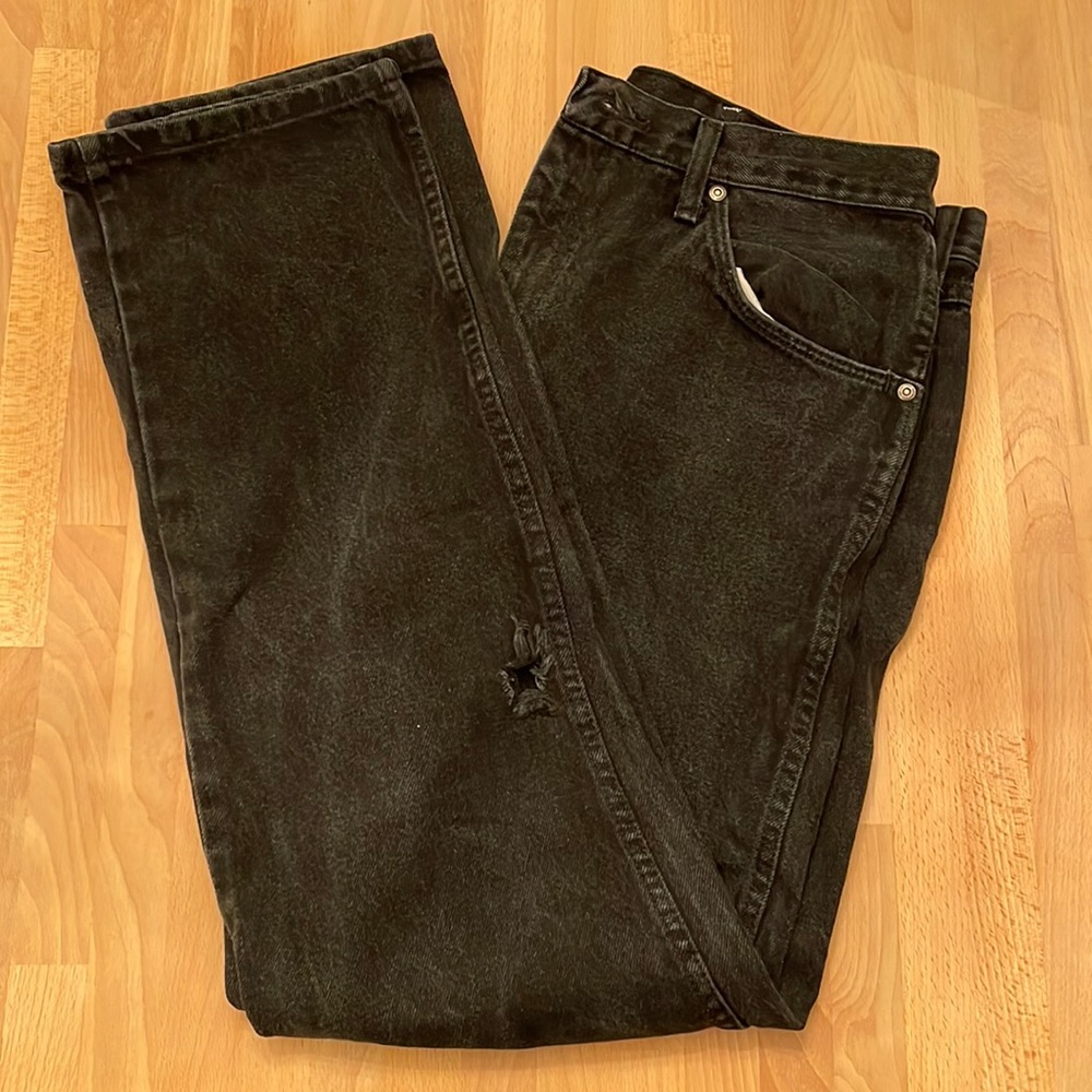 Wrangler Black Jeans 34x32”